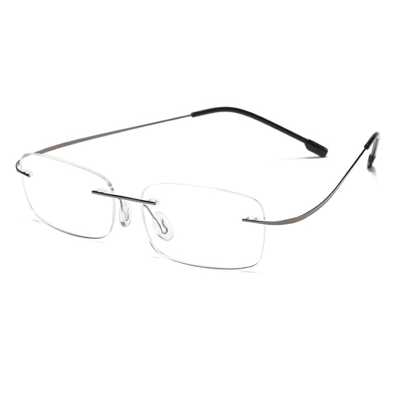 Titanium anti-blue light presbyopia glasses