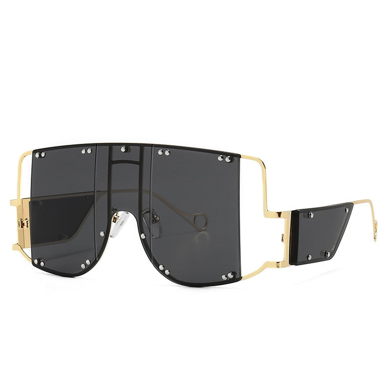 Metal Rivet Eyewear