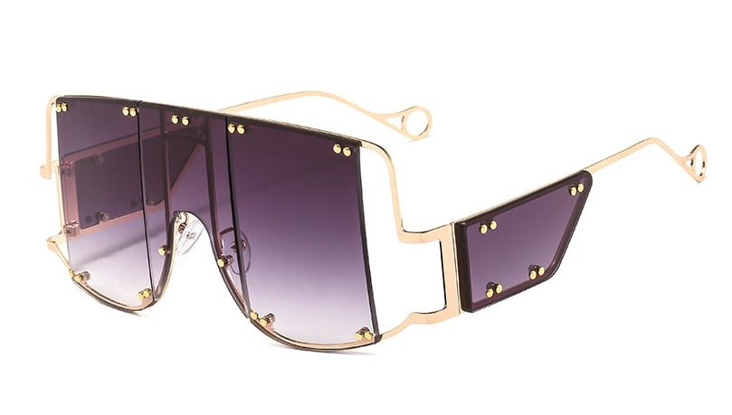Metal Rivet Eyewear