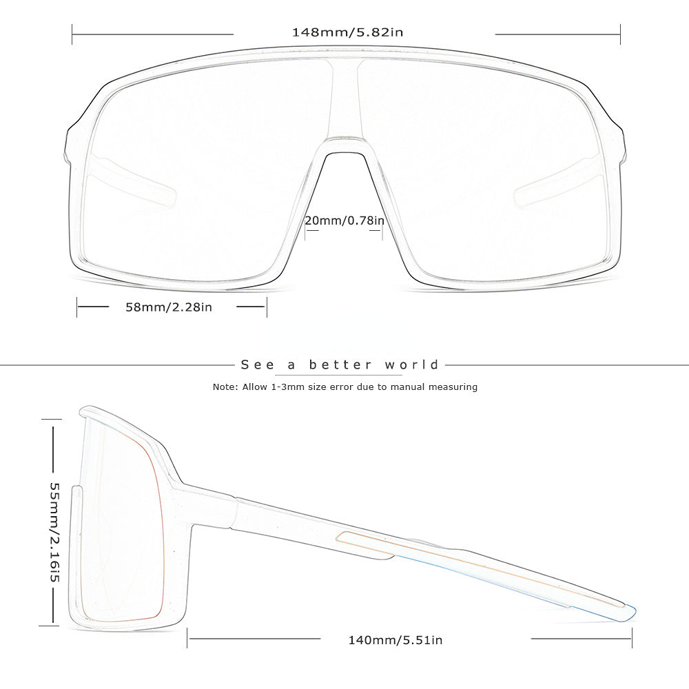 P-Ride Outdoor Polarized Sports Sunglasses