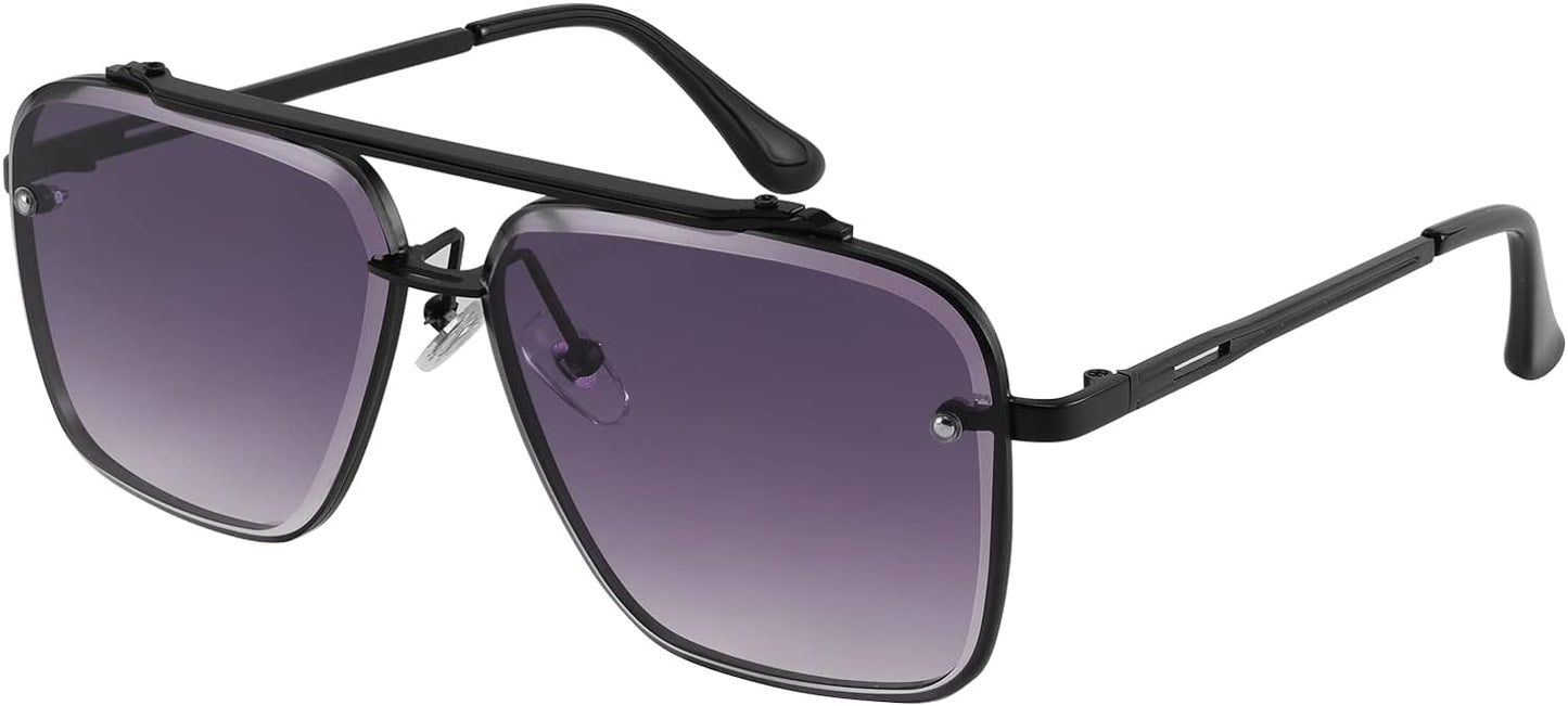 Fashion Square Pilot Sunglasses