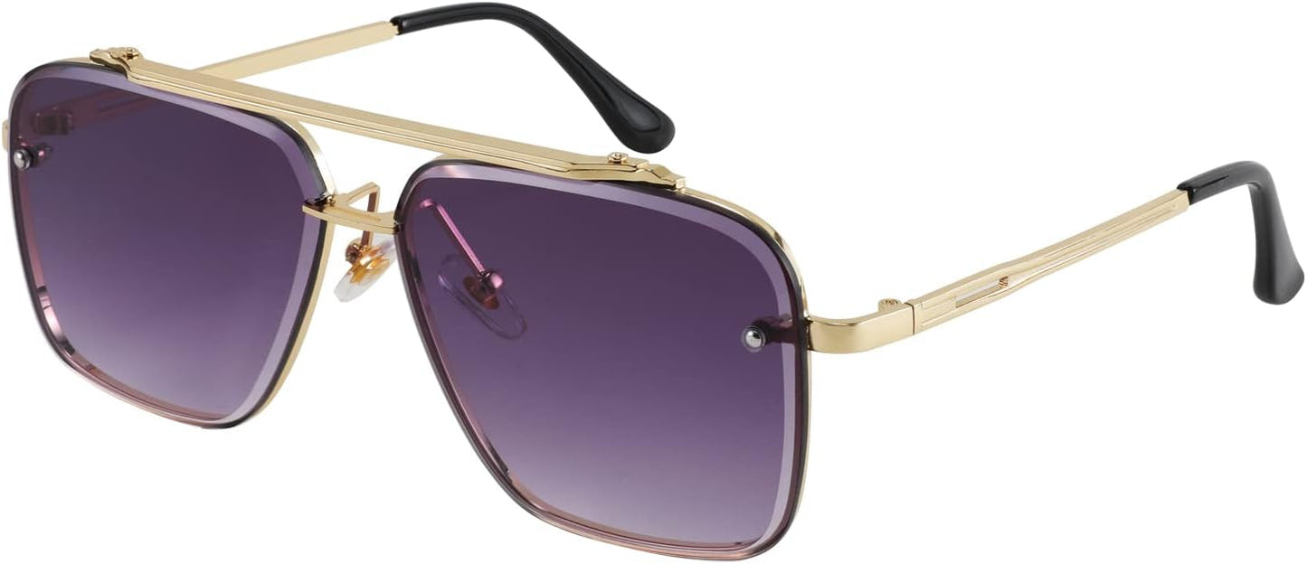 Fashion Square Pilot Sunglasses