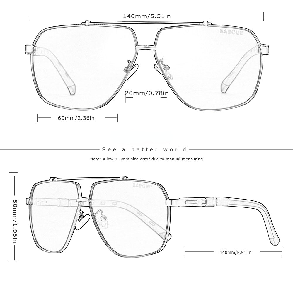 Polarized Driving Gradient Sun Glasses