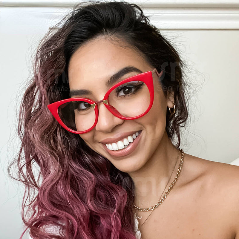 Trends Spectacles Clear Lens Eyeglasses UV400