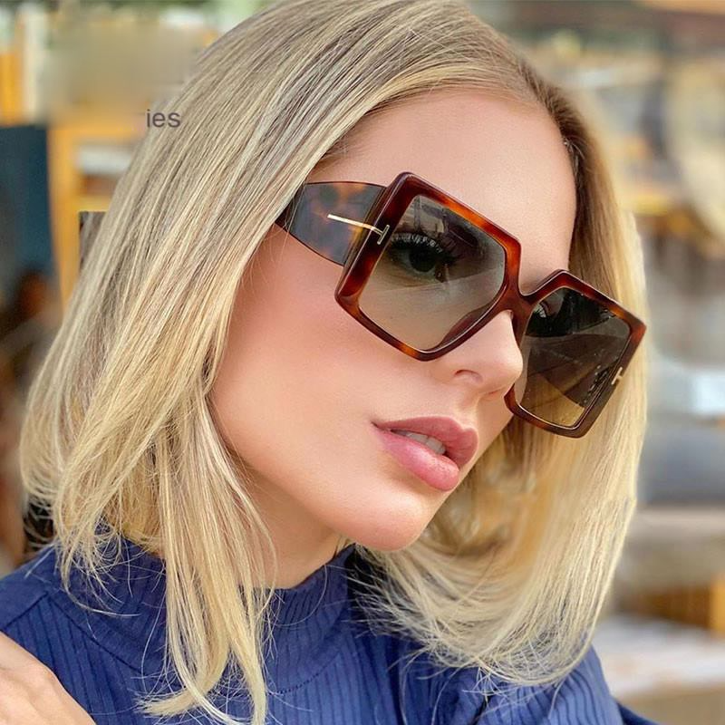 Classic Oversized Square Sunglasses