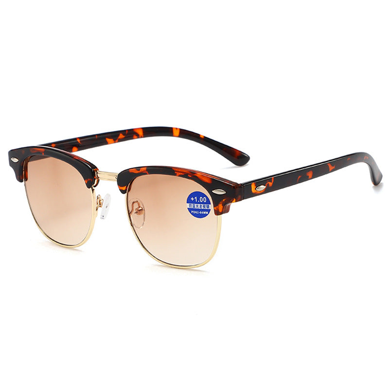 Progressive dual-light reading glasses