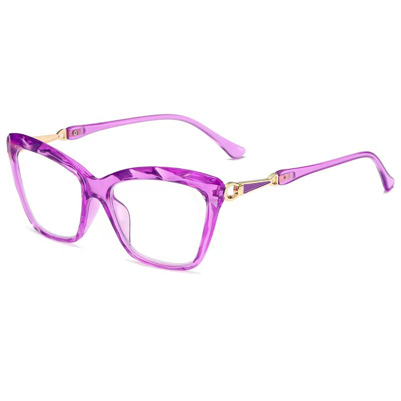 Retro cat eye anti-blue light reading glasses