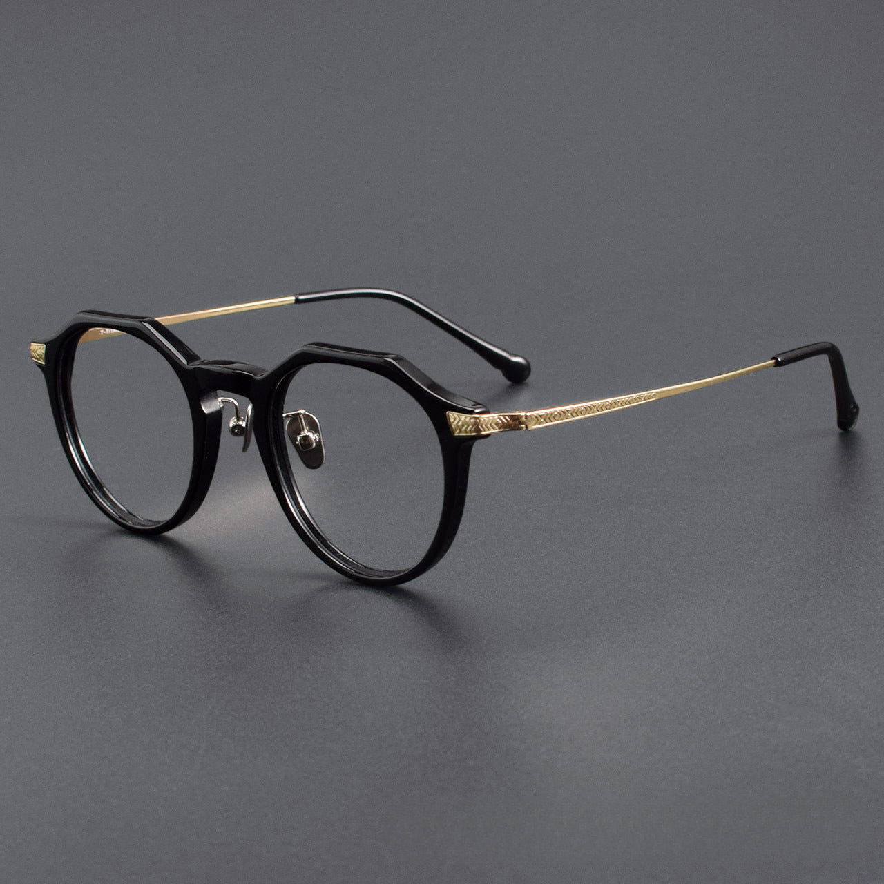 Lyle Vintage Acetate Round Glasses Frame