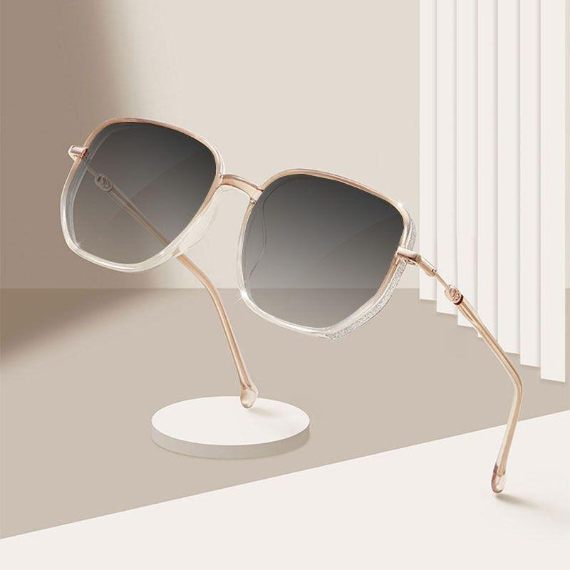 Photochromism anti-blue light presbyopia glasses
