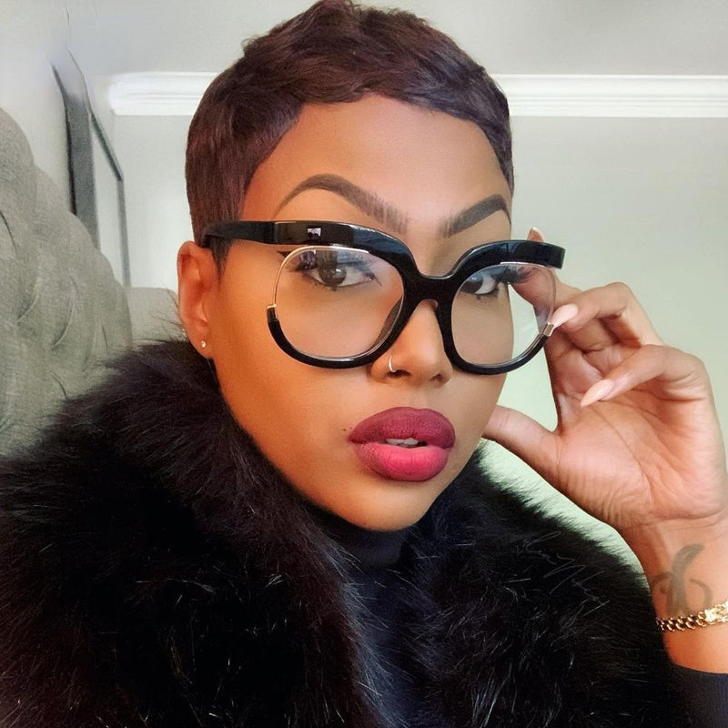 Retro Square Optical Glasses Frames