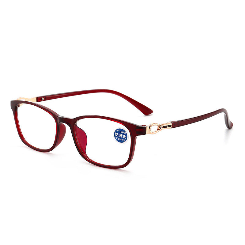 Anti-blue light presbyopia glasses