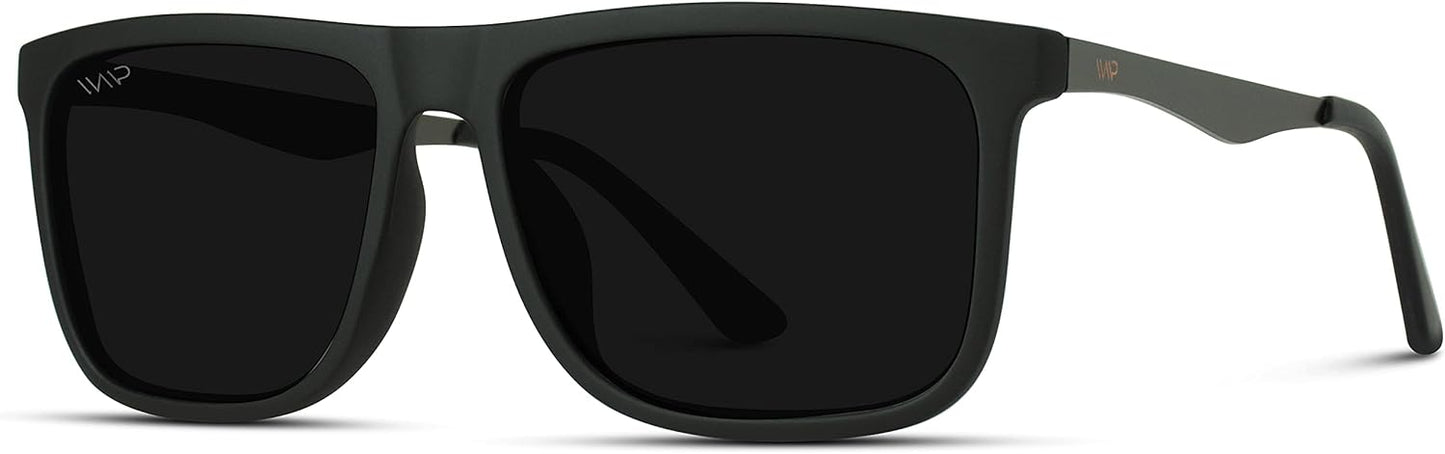Eyehoo Polarized Flat Top Square Mens Sunglasses