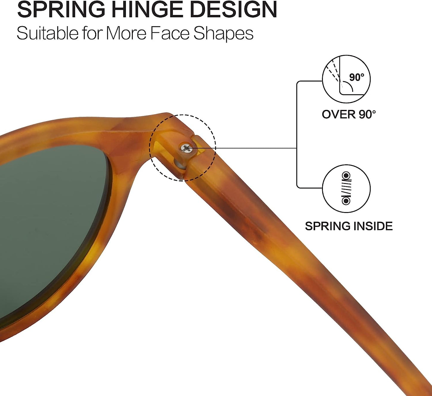 Eyehoo Polarized Round Sunglasses