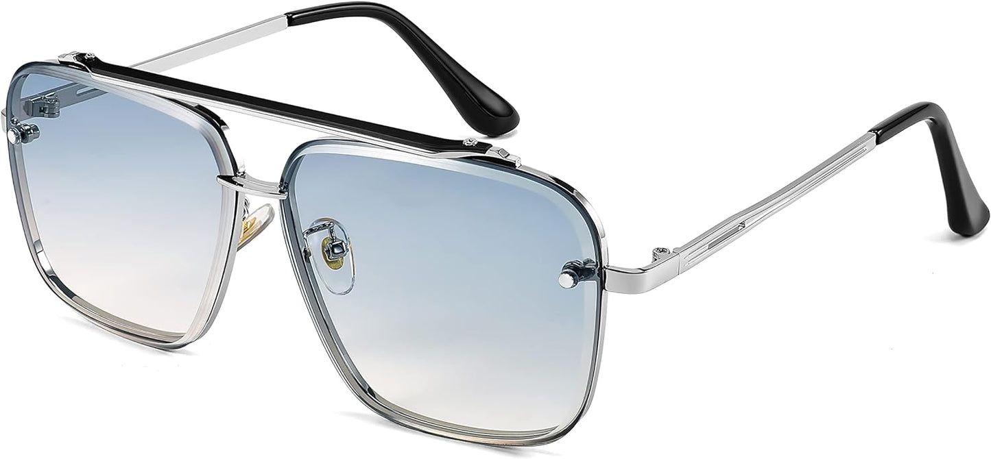 Fashion Square Pilot Sunglasses