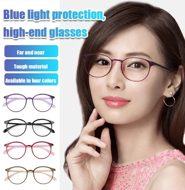 Anti-fatigue reading glasses