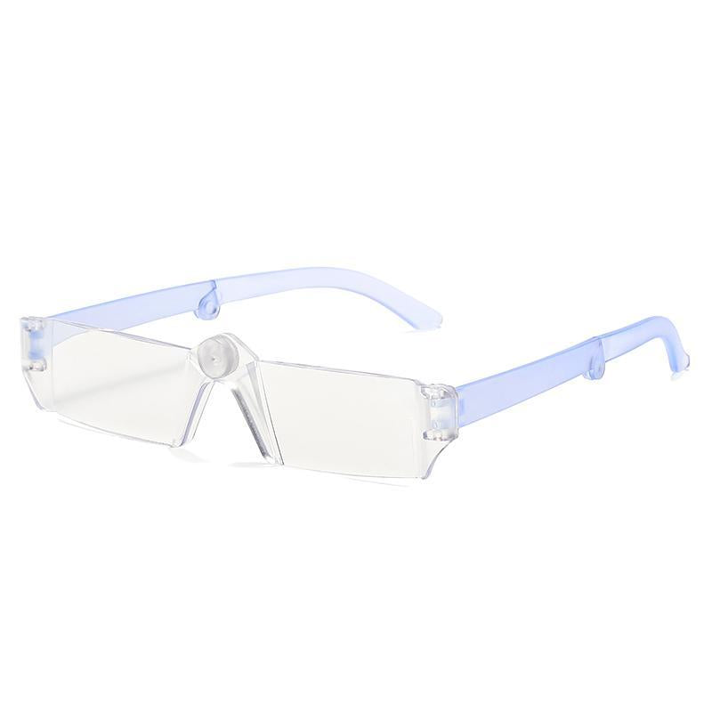 Foldable portable reading glasses