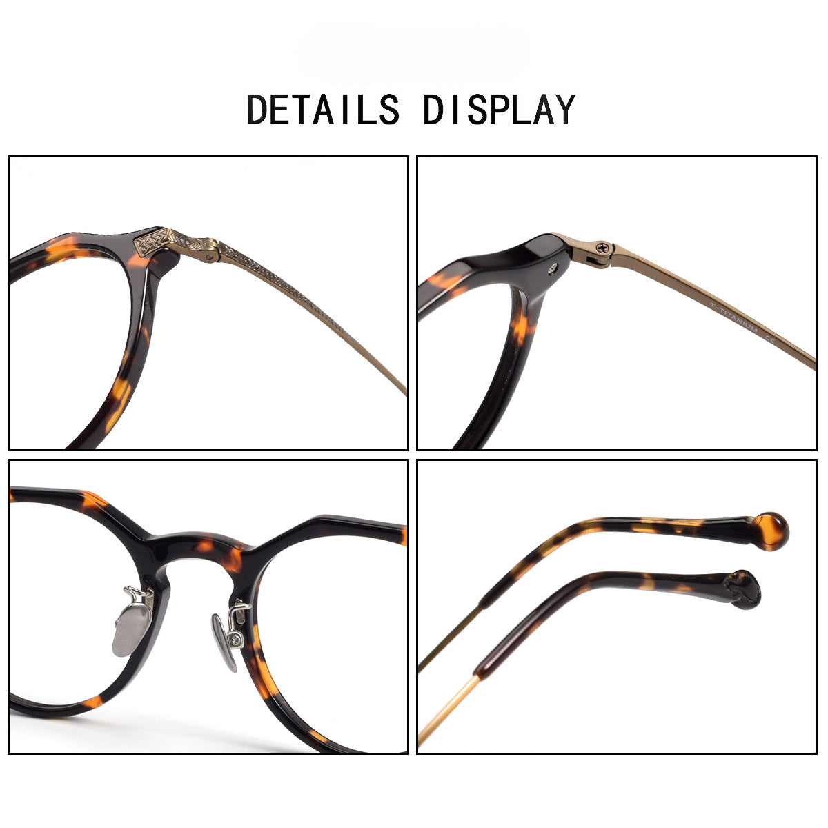 Lyle Vintage Acetate Round Glasses Frame