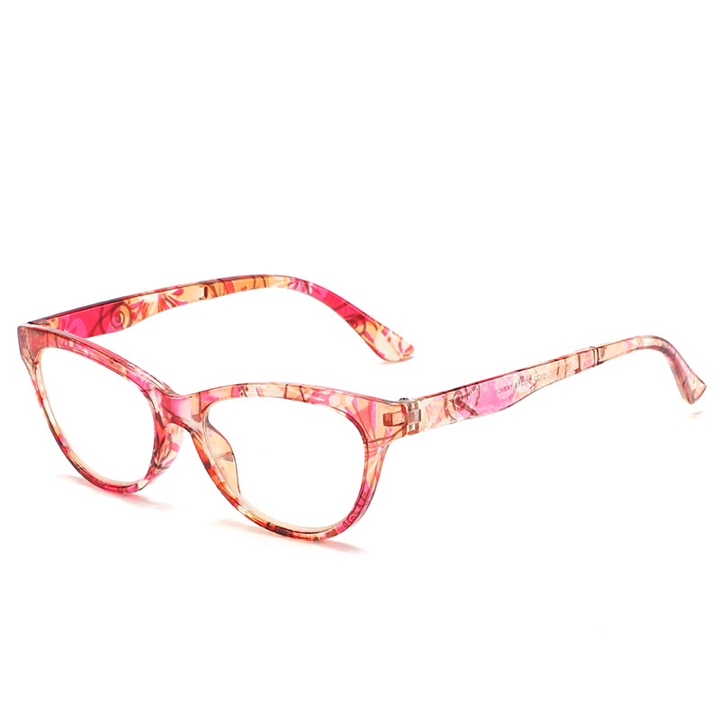 Pattern printed hd anti-blue light reading glasses