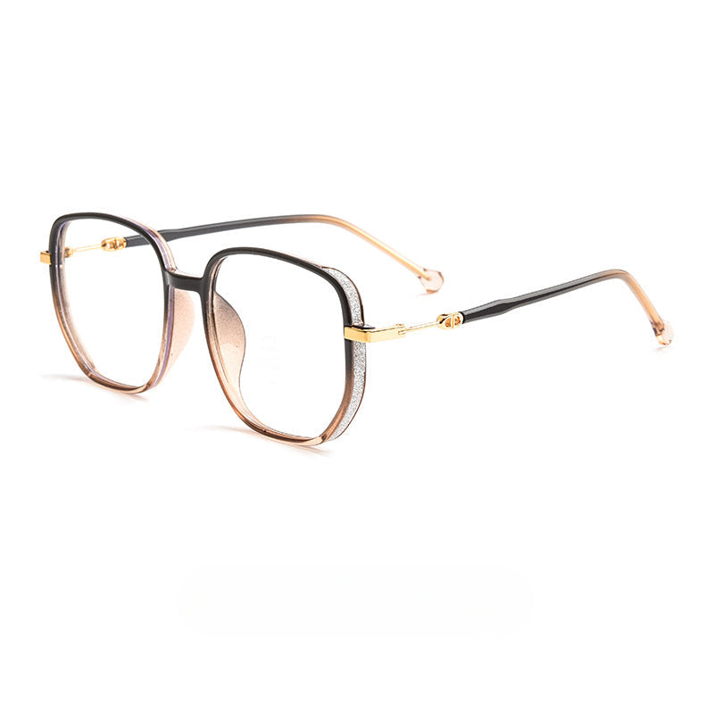 Diamond portable fashion glasses