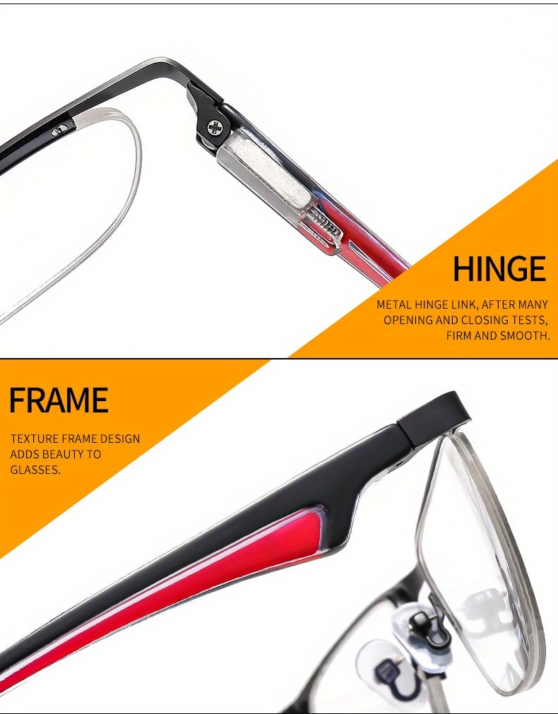 Anti-blue light reading glasses