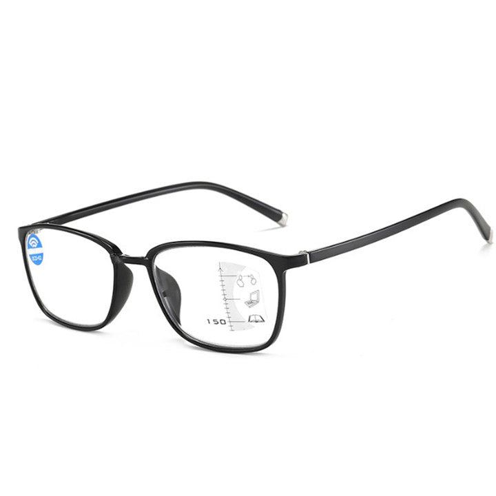 Anti-blue light smart zoom reading glasses