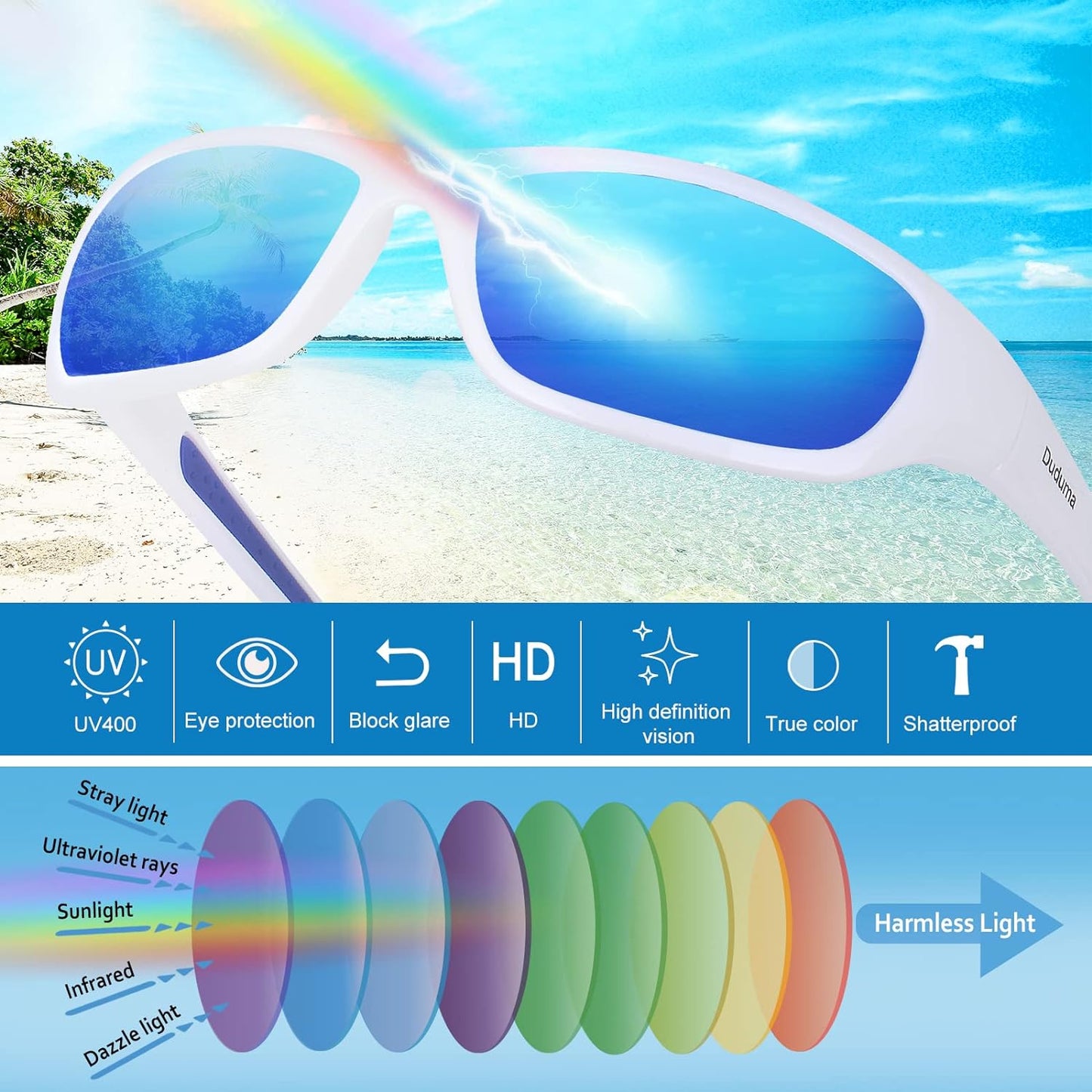 Duduma Sports Polarized Sunglasses