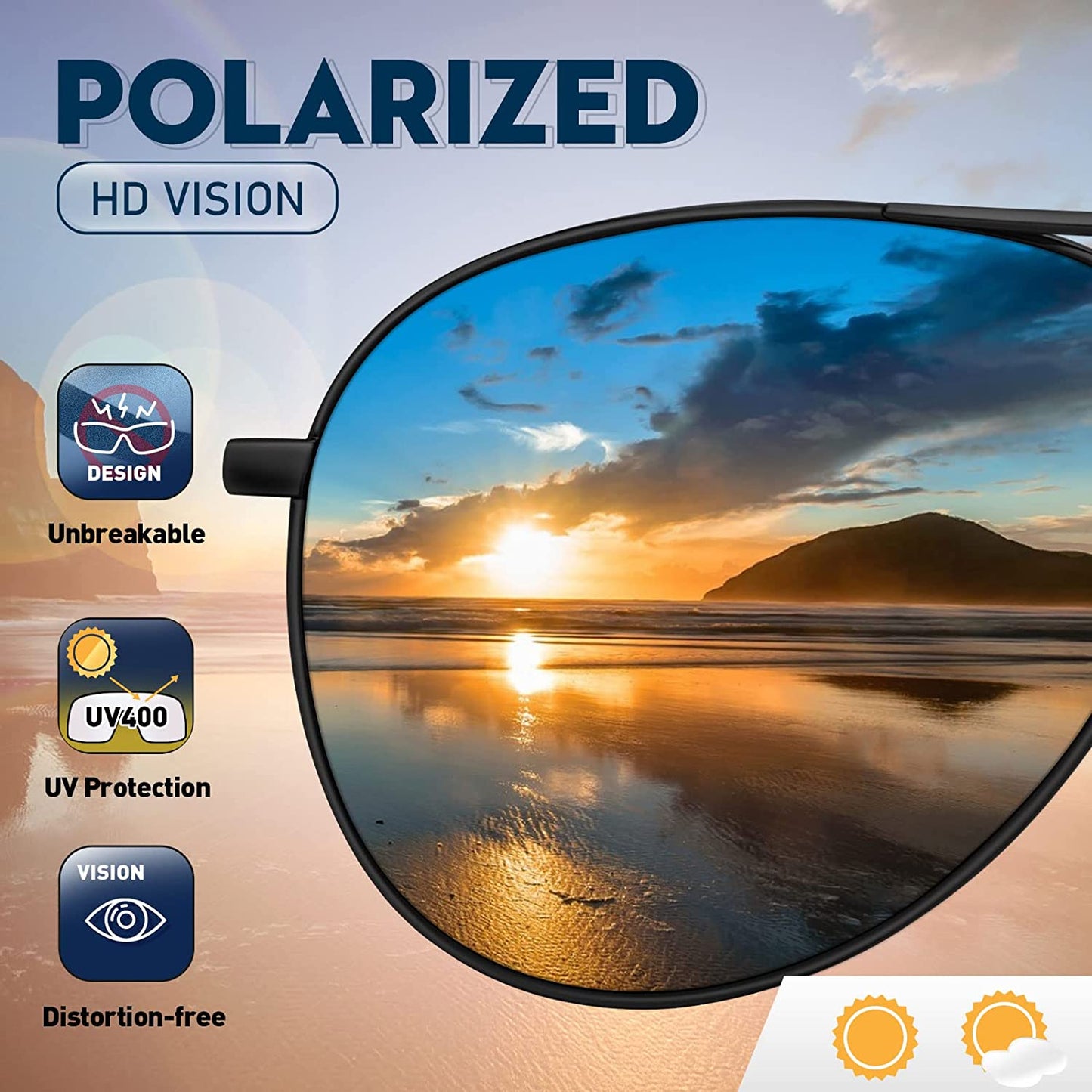 Eyehoo Aviator Sunglasses