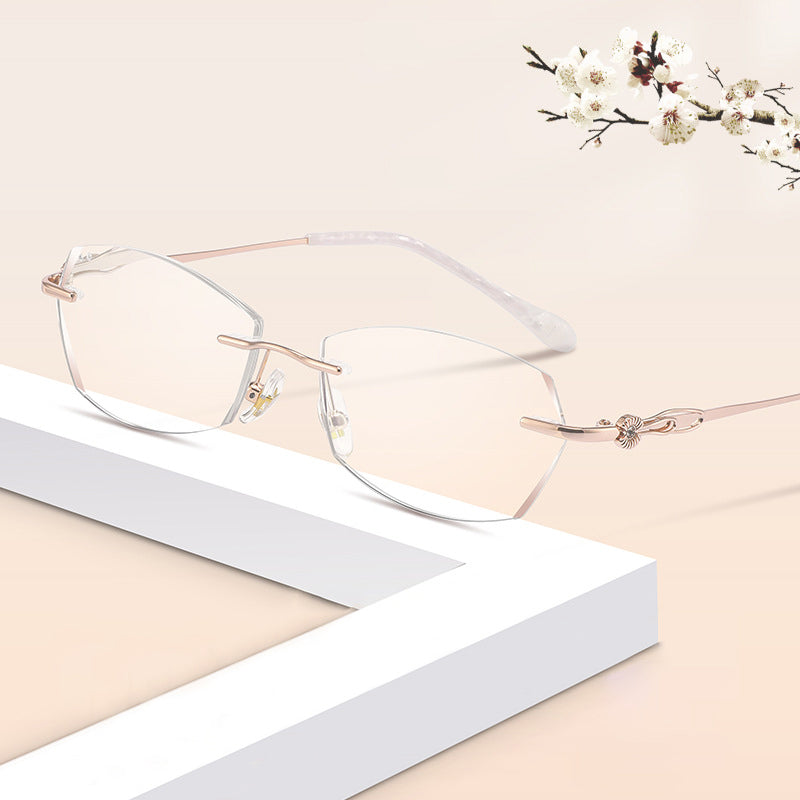 Anti-blue light presbyopia glasses