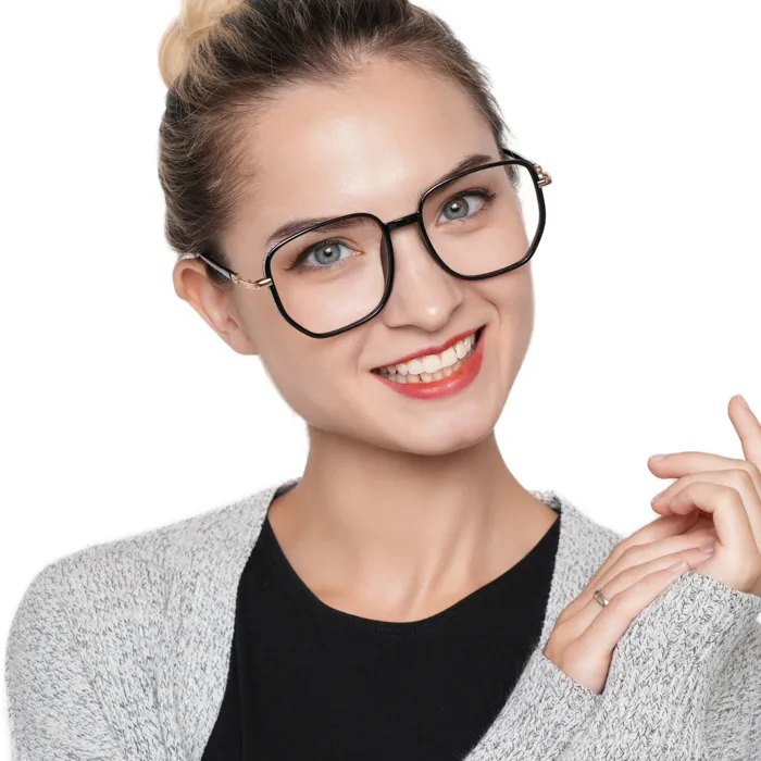 Diamond portable fashion glasses