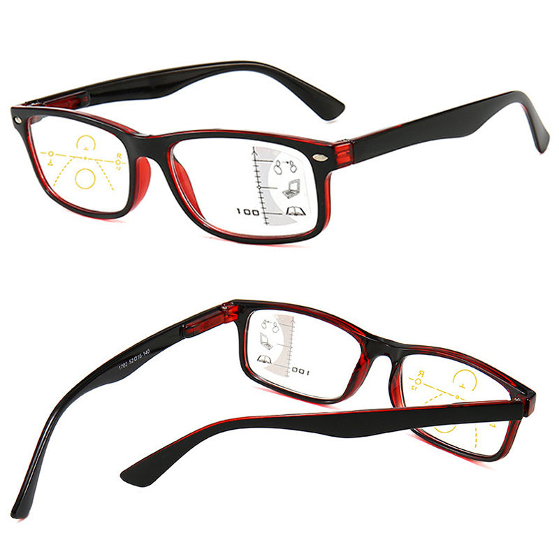 Presbyopic glasses square full frame