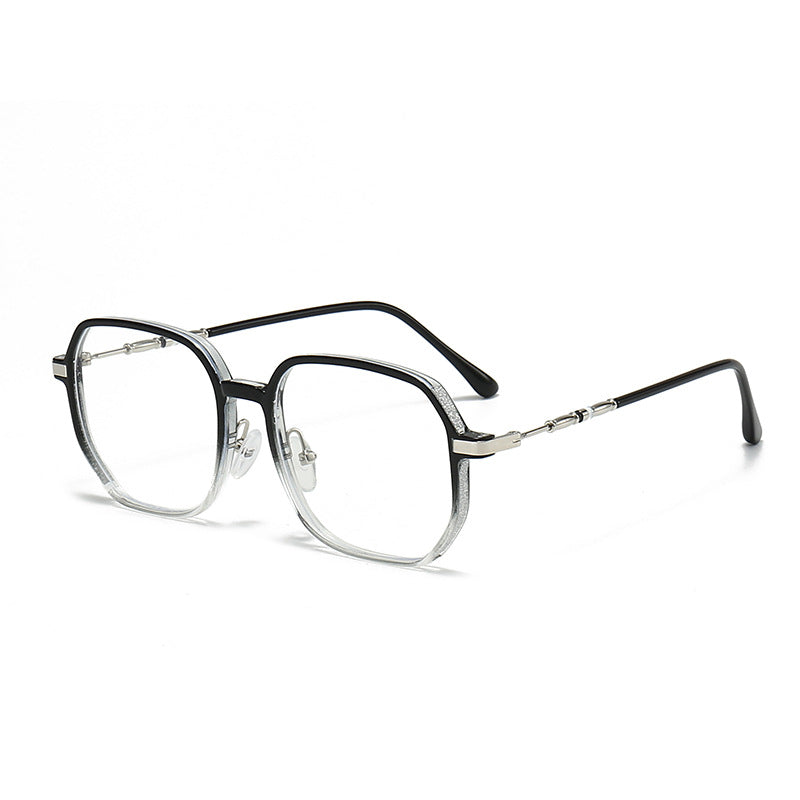 Glitter large anti-blue light reading glasses