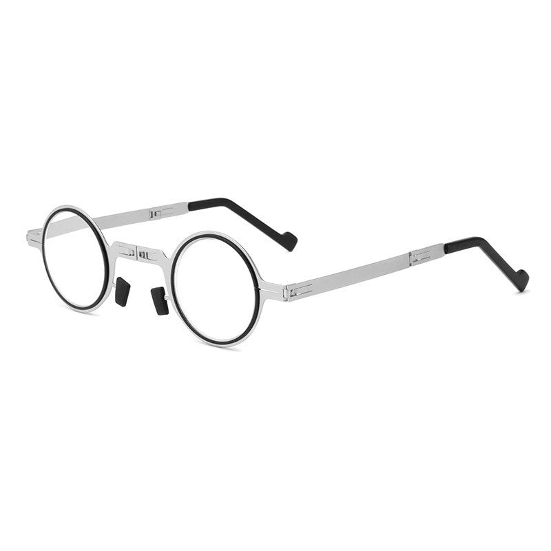 Anti-blue light foldable metal frame