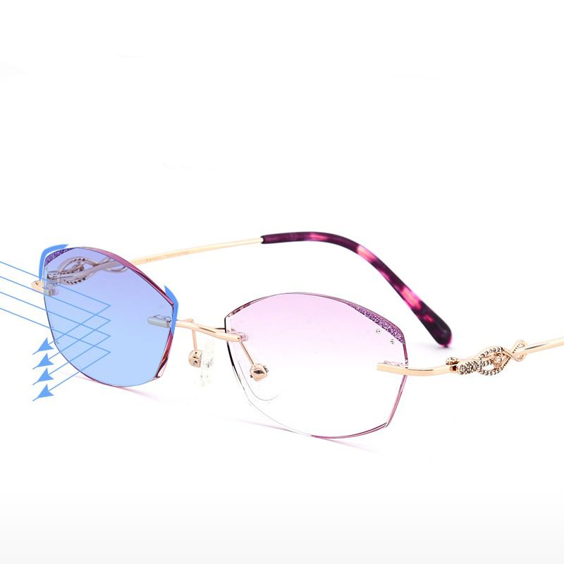 Anti-fatigue anti-blue light reading glasses