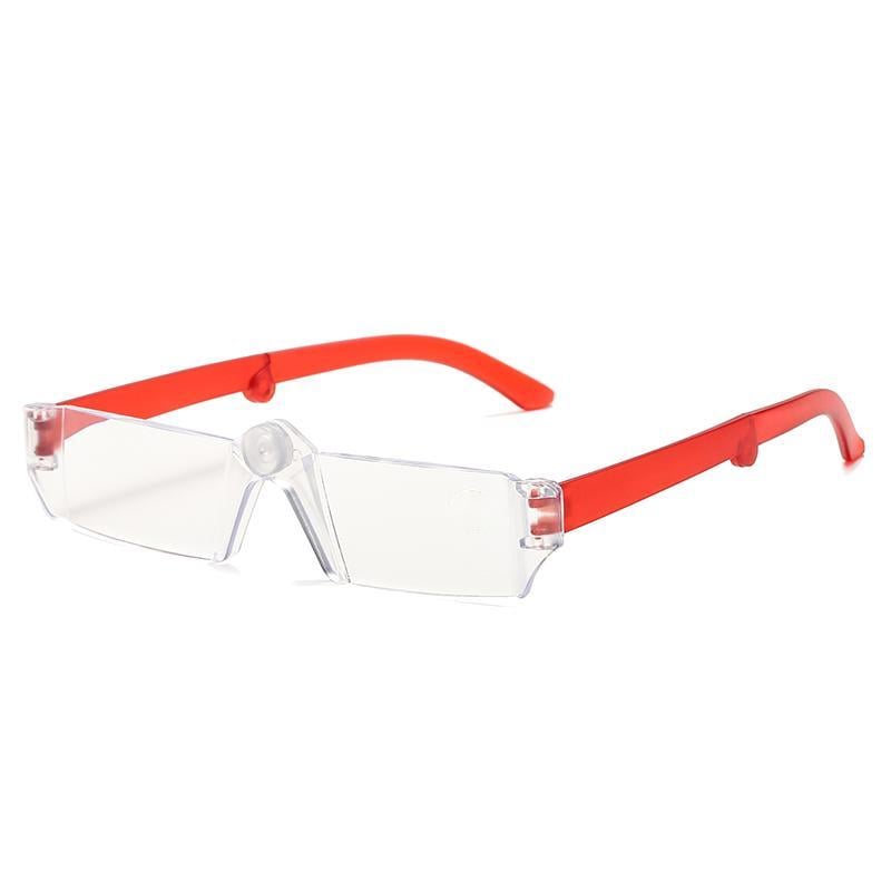 Foldable portable reading glasses