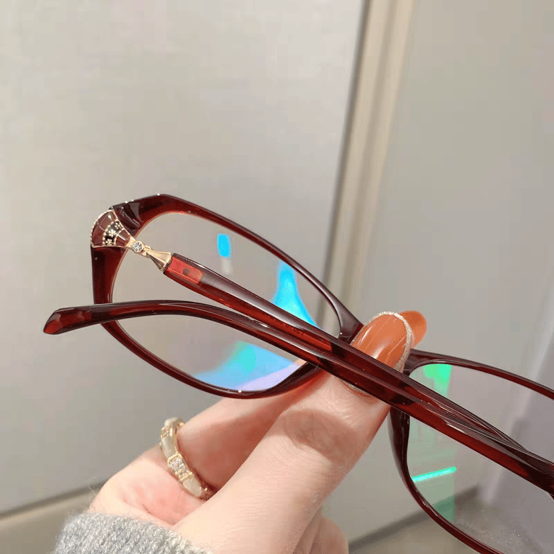 Anti-blue light shell decoration reading glasses