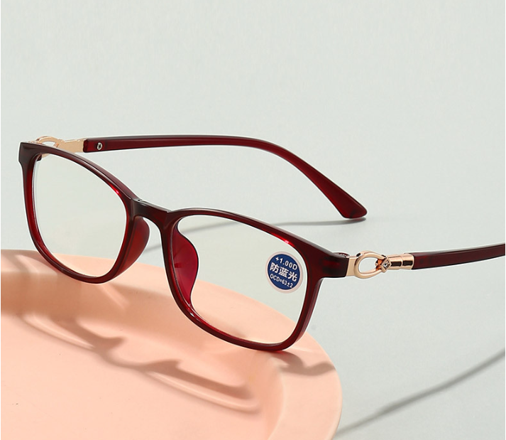 Anti-blue light presbyopia glasses