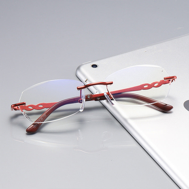 Anti-blue light presbyopia glasses