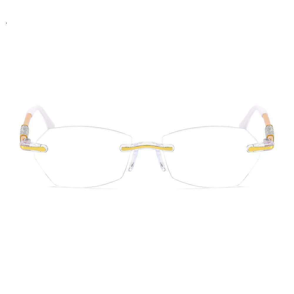 Ultra-light cut-edge anti-blue light reading glasses