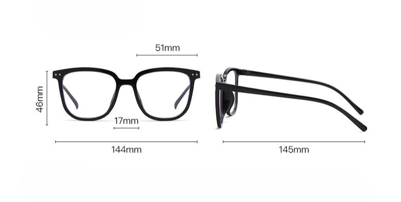 Square TR90 Glasses