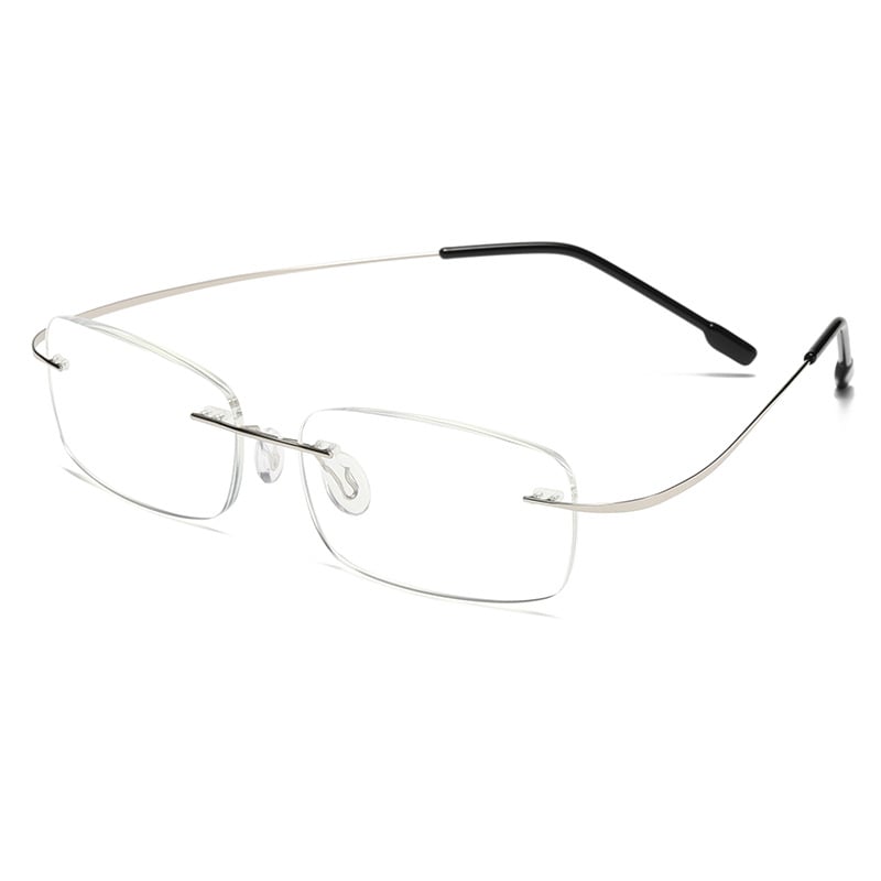 Titanium anti-blue light presbyopia glasses