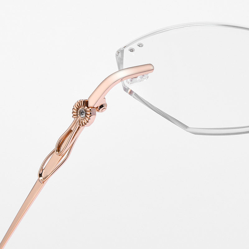 Anti-blue light presbyopia glasses