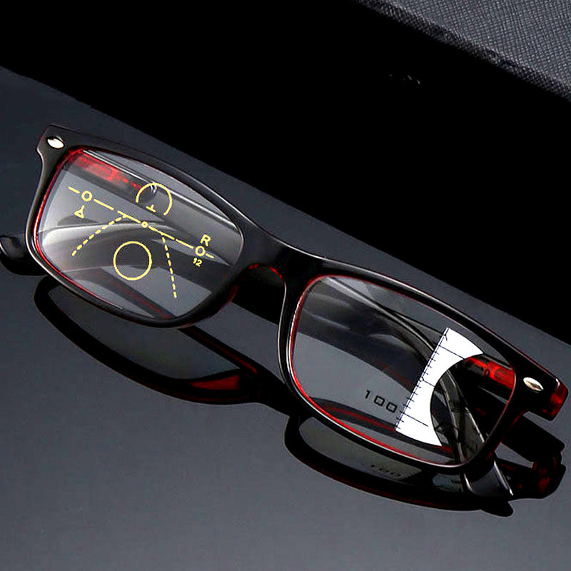 Presbyopic glasses square full frame