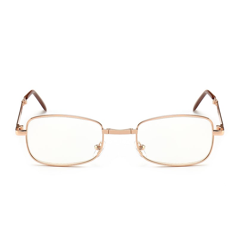 Metal ultralight foldable reading glasses