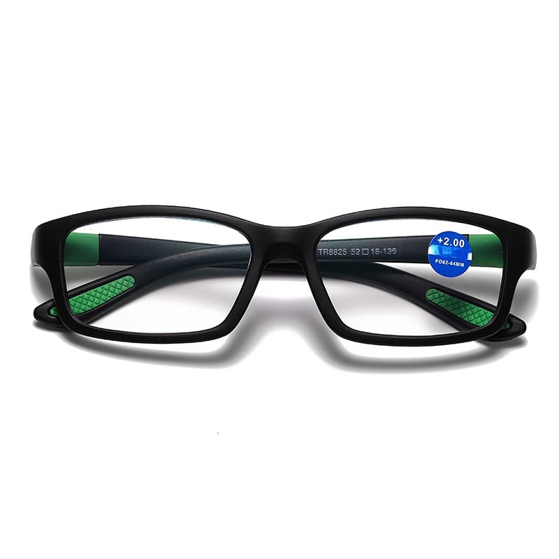 Anti-blue light presbyopic glasses