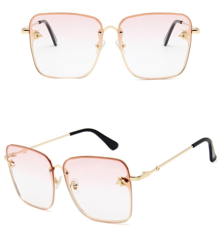 Hot!Square Bee Sunglasses