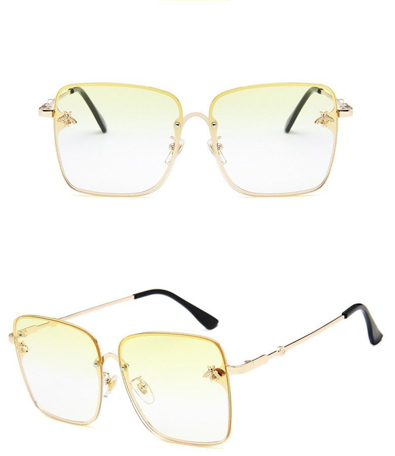 Hot!Square Bee Sunglasses