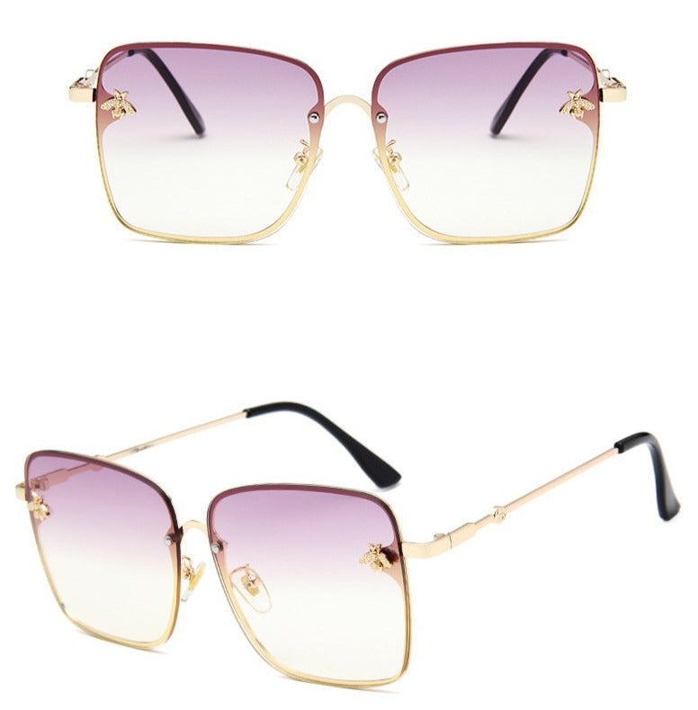 Hot!Square Bee Sunglasses
