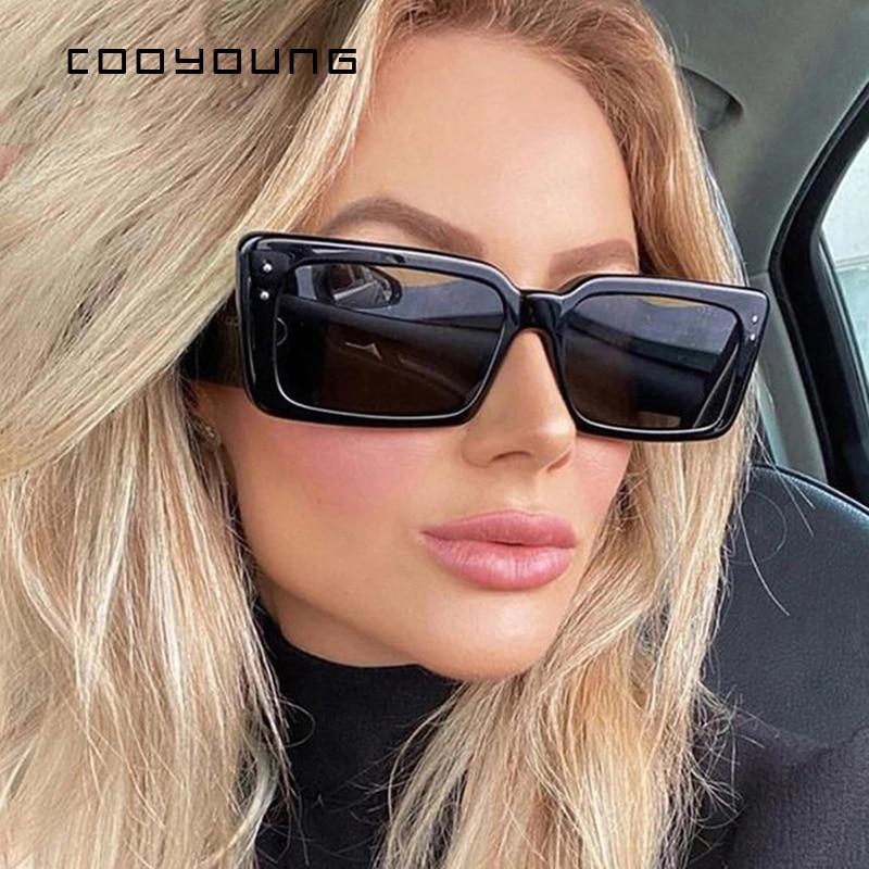 Fashion Rectangle Women Sunglasses