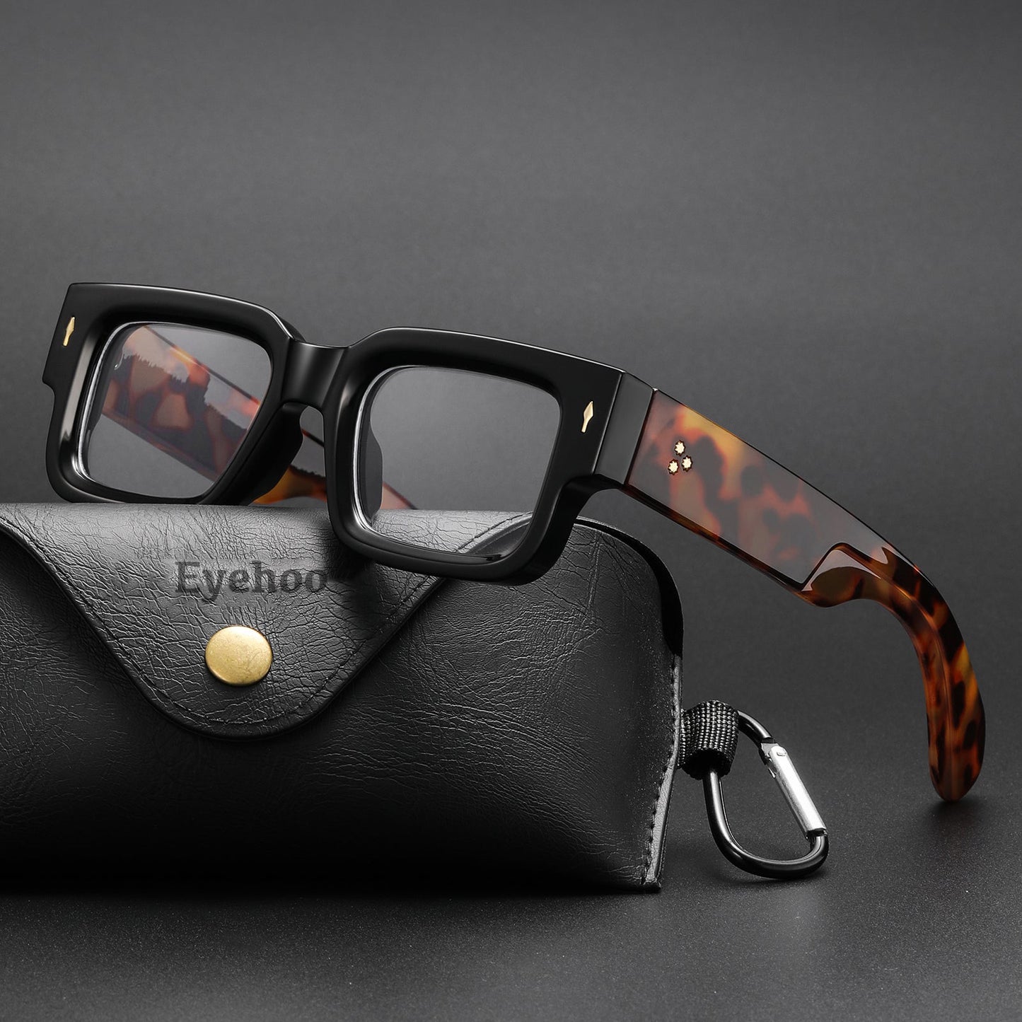 Titus Fashion Square Eyeglasses Frame