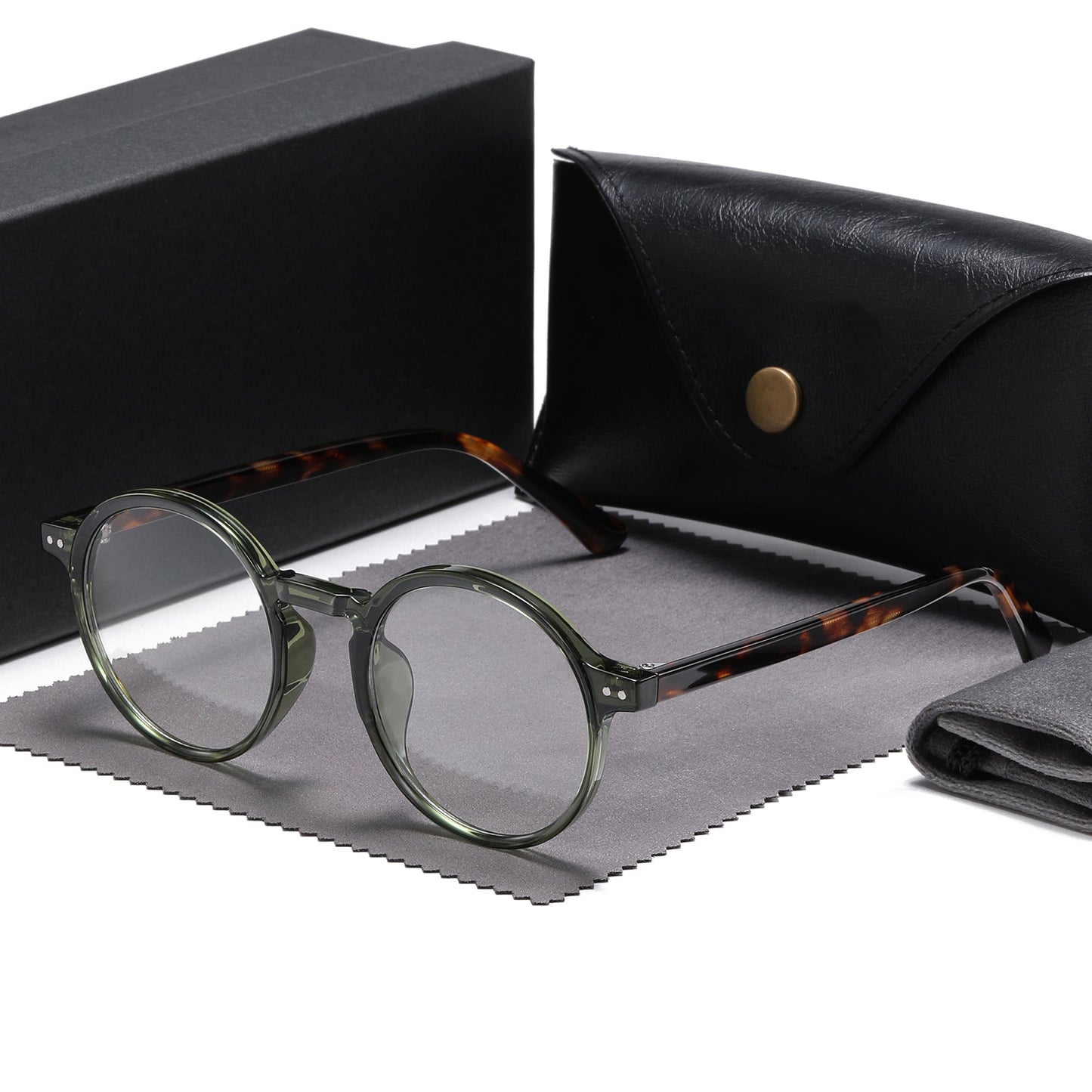 Mindy Vintage TR90 Round Eyeglasses